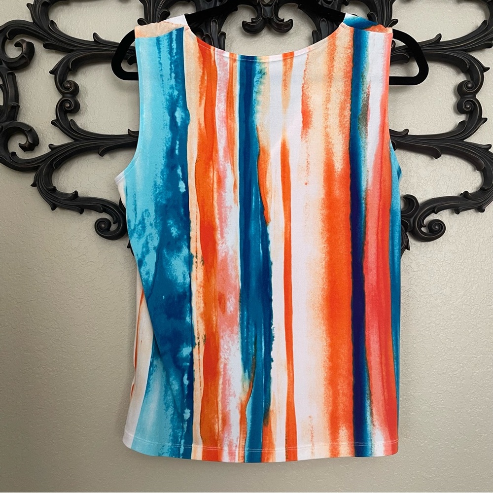 WORTHINGTON Sleeveless Top Size MP - Picture 3 of 10